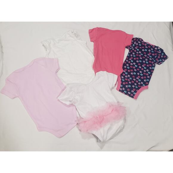 Gap Laura Ashley Gerber Popatu 0-3 Month Baby Onesie Clothes Bundle 1st Easter - Picture 4 of 5